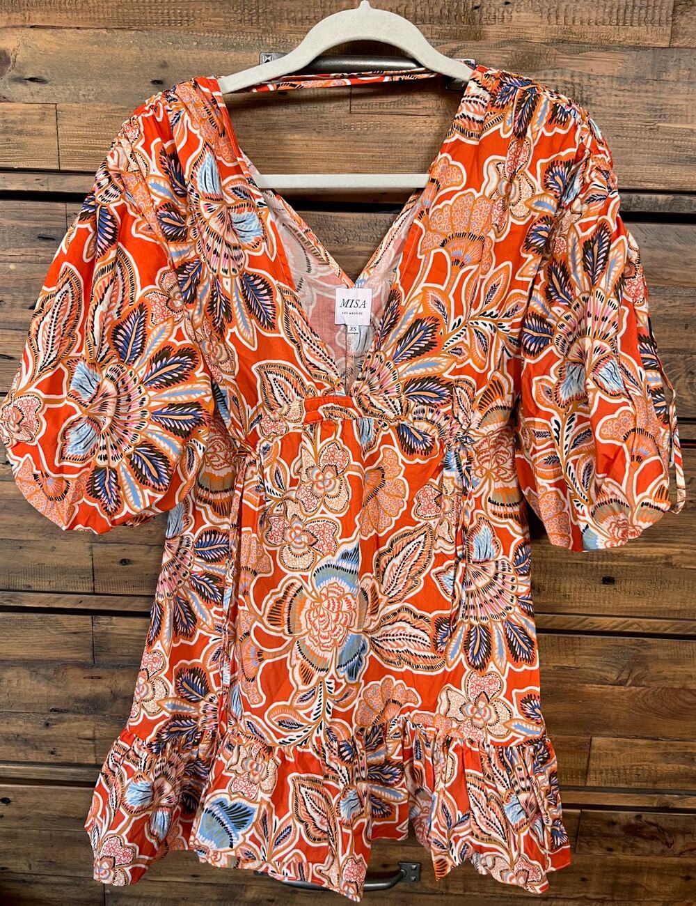 MISA Sari Mini Dress Women's Size XS NEW
